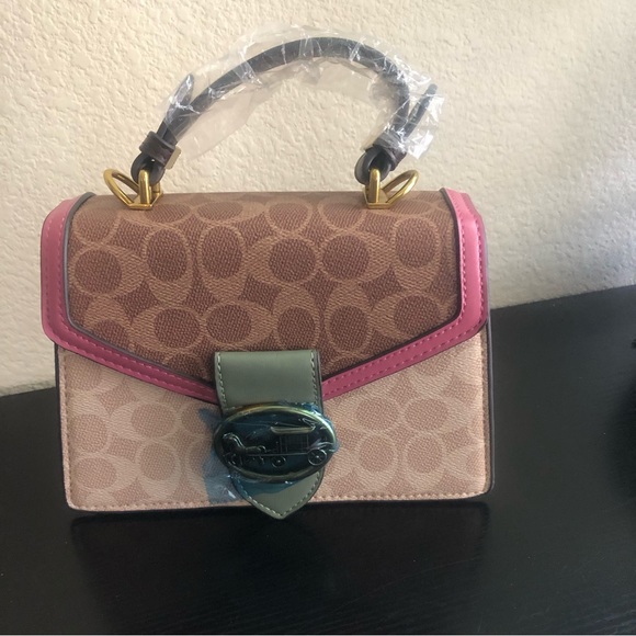 👇🏻$ Markdown to final price. Pink color Fashion shoulder bag - Picture 1 of 8